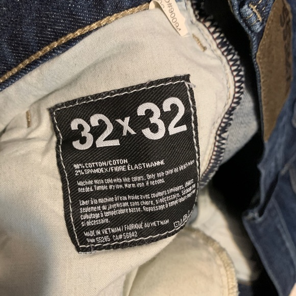 ‘Express’ Skinny Fit Blue Jeans (32x32) - Picture 4 of 6